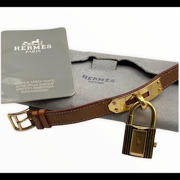$9️⃣9️⃣8️⃣HERMES Vintage Kelly Watch - Picture 7 of 8